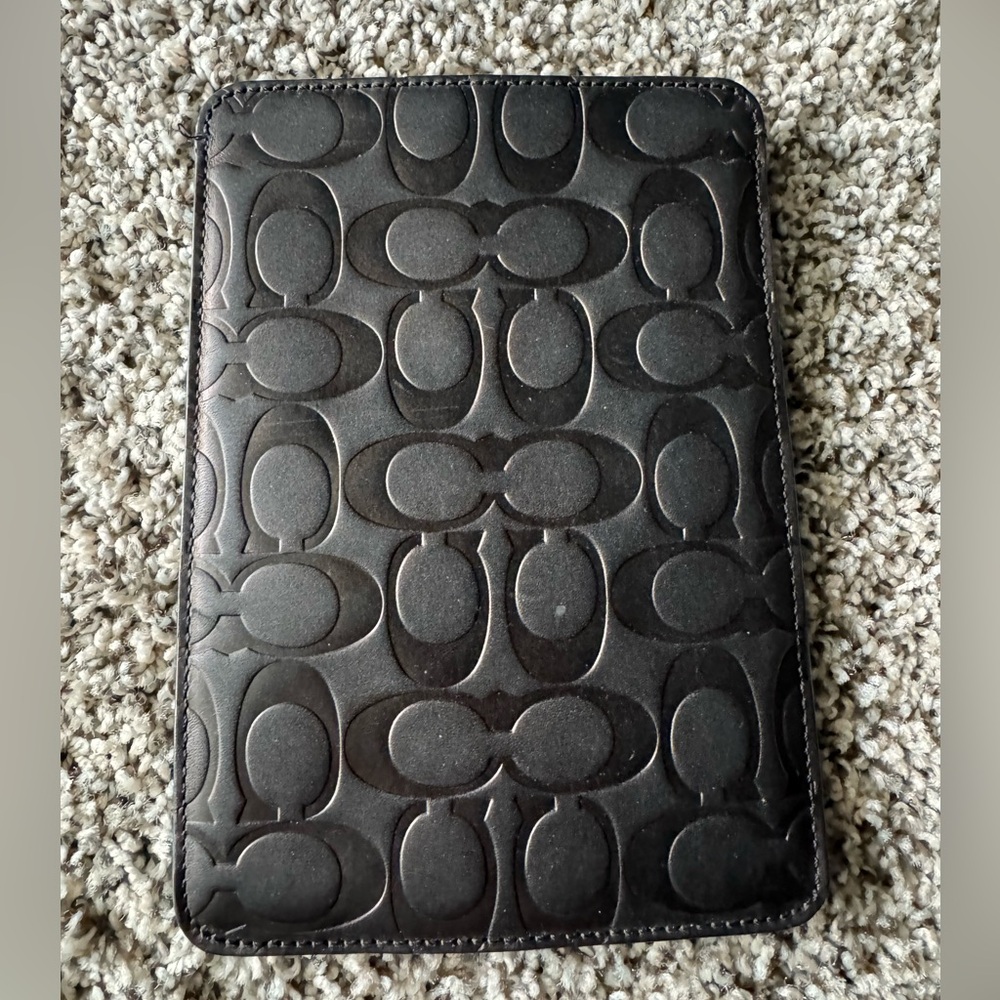 Coach Leather Electronics Travel Case